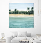 Paradis II by Grace Popp on GIANT ART - beige landscapes & seascapes beach