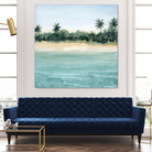 Paradis II by Grace Popp on GIANT ART - beige landscapes & seascapes beach