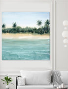 Paradis II by Grace Popp on GIANT ART - beige landscapes & seascapes beach