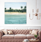 Paradis II by Grace Popp on GIANT ART - beige landscapes & seascapes beach