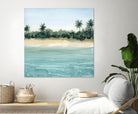 Paradis II by Grace Popp on GIANT ART - beige landscapes & seascapes beach
