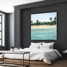 Paradis II by Grace Popp on GIANT ART - beige landscapes & seascapes beach