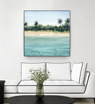Paradis II by Grace Popp on GIANT ART - beige landscapes & seascapes beach