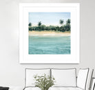 Paradis II by Grace Popp on GIANT ART - beige landscapes & seascapes beach