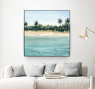 Paradis II by Grace Popp on GIANT ART - beige landscapes & seascapes beach