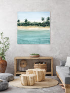 Paradis II by Grace Popp on GIANT ART - beige landscapes & seascapes beach