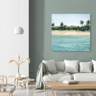 Paradis II by Grace Popp on GIANT ART - beige landscapes & seascapes beach