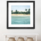 Paradis II by Grace Popp on GIANT ART - beige landscapes & seascapes beach
