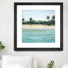 Paradis II by Grace Popp on GIANT ART - beige landscapes & seascapes beach