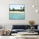 Paradis II by Grace Popp on GIANT ART - beige landscapes & seascapes beach