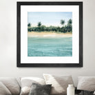 Paradis II by Grace Popp on GIANT ART - beige landscapes & seascapes beach