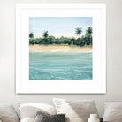 Paradis II by Grace Popp on GIANT ART - beige landscapes & seascapes beach