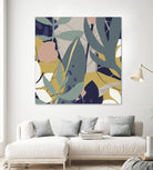 Tropical Attraction II by June Vess on GIANT ART - green coastal & tropical abstract