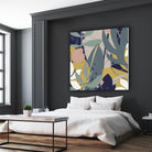 Tropical Attraction II by June Vess on GIANT ART - green coastal & tropical abstract