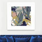 Tropical Attraction II by June Vess on GIANT ART - green coastal & tropical abstract