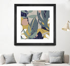 Tropical Attraction II by June Vess on GIANT ART - green coastal & tropical abstract