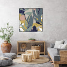 Tropical Attraction II by June Vess on GIANT ART - green coastal & tropical abstract