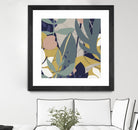 Tropical Attraction II by June Vess on GIANT ART - green coastal & tropical abstract