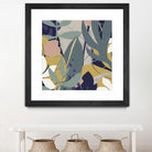 Tropical Attraction II by June Vess on GIANT ART - green coastal & tropical abstract