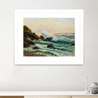 Main Seascape I by Constantin Alexandrovitch Westchiloff on GIANT ART - green coastal & tropical sea