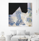 Blue & Black II by Bellissimo Art on GIANT ART - beige abstract abstract