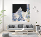 Blue & Black II by Bellissimo Art on GIANT ART - beige abstract abstract