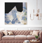 Blue & Black II by Bellissimo Art on GIANT ART - beige abstract abstract