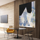 Blue & Black II by Bellissimo Art on GIANT ART - beige abstract abstract