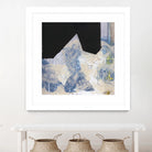 Blue & Black II by Bellissimo Art on GIANT ART - beige abstract abstract