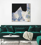 Blue & Black II by Bellissimo Art on GIANT ART - beige abstract abstract