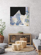 Blue & Black II by Bellissimo Art on GIANT ART - beige abstract abstract