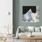 Blue & Black II by Bellissimo Art on GIANT ART - beige abstract abstract