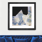 Blue & Black II by Bellissimo Art on GIANT ART - beige abstract abstract