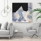 Blue & Black II by Bellissimo Art on GIANT ART - beige abstract abstract