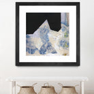 Blue & Black II by Bellissimo Art on GIANT ART - beige abstract abstract