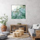 Emerald Cavern I by Jennifer Goldberger on GIANT ART - green abstract abstract