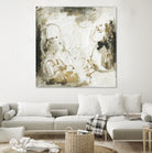 Friendship III by Joyce Combs on GIANT ART - gold abstract abstract