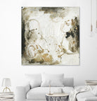 Friendship III by Joyce Combs on GIANT ART - gold abstract abstract