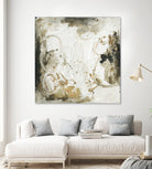 Friendship III by Joyce Combs on GIANT ART - gold abstract abstract