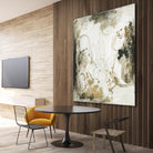 Friendship III by Joyce Combs on GIANT ART - gold abstract abstract