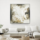 Friendship III by Joyce Combs on GIANT ART - gold abstract abstract