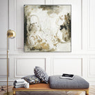 Friendship III by Joyce Combs on GIANT ART - gold abstract abstract