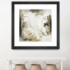 Friendship III by Joyce Combs on GIANT ART - gold abstract abstract