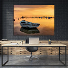 In the Golden Light III by Emily Kalina on GIANT ART - orange coastal & tropical horizon