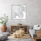 Composition Neutral I by Jennifer Goldberger on GIANT ART - white abstract abstract