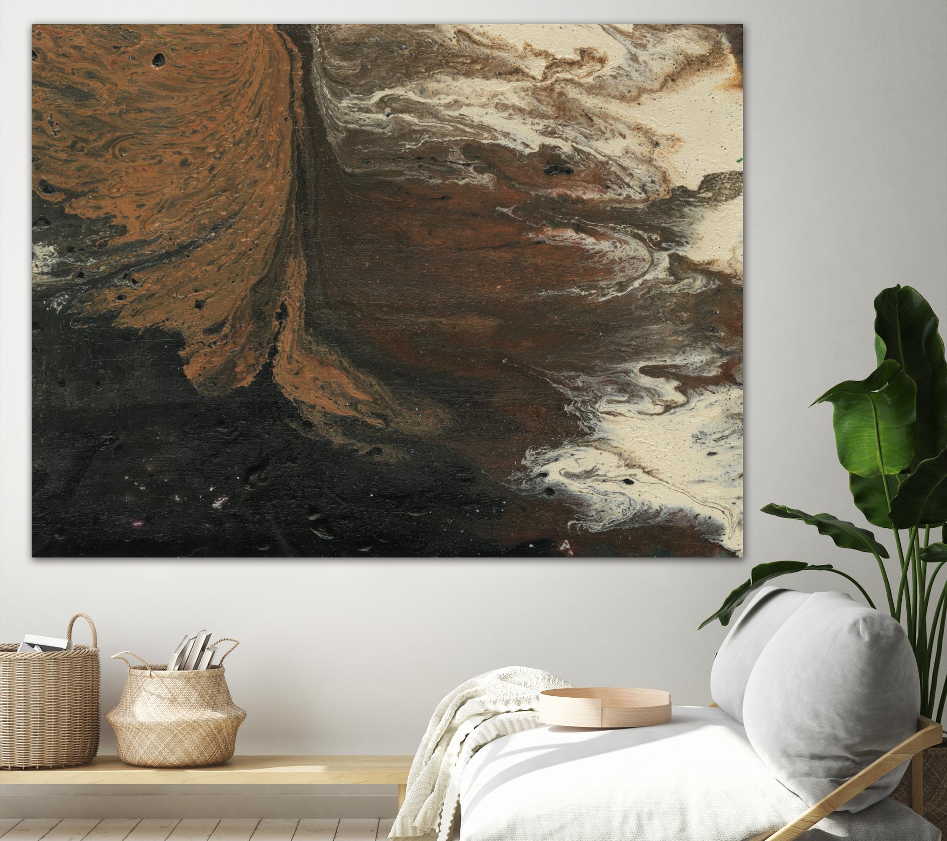 Dark Flow III by Regina Moore on GIANT ART - white abstract abstract