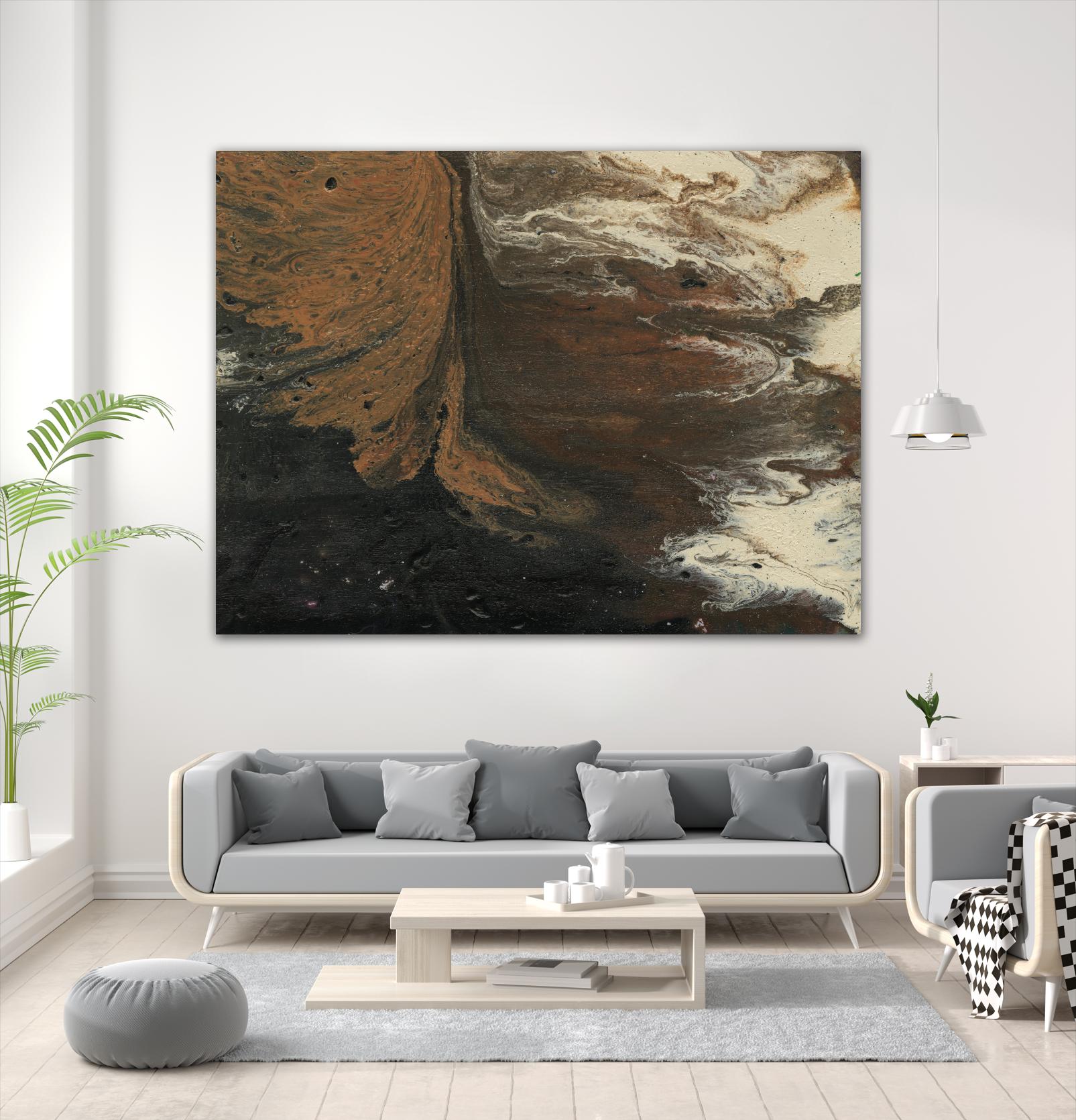 Dark Flow III by Regina Moore on GIANT ART - white abstract abstract