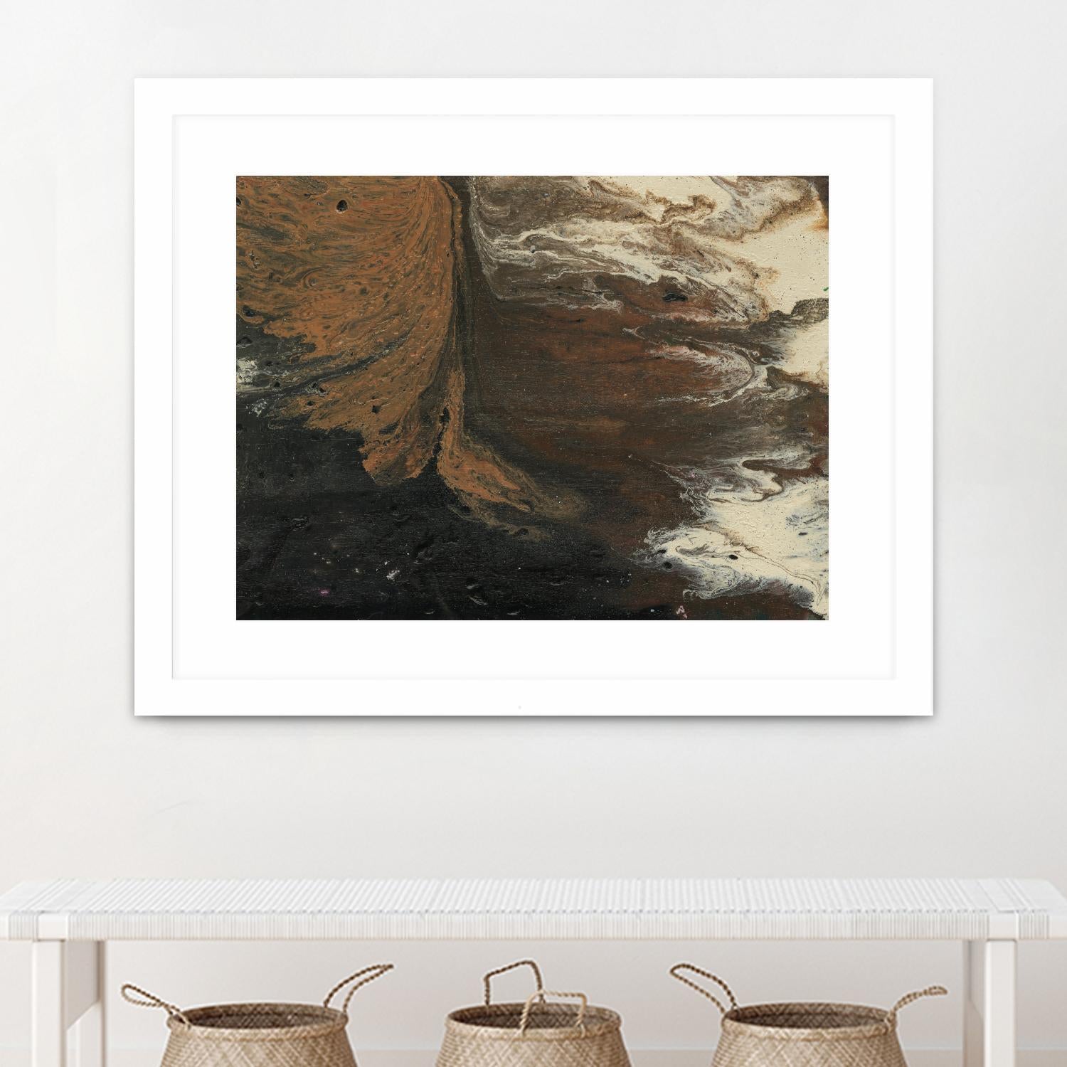 Dark Flow III by Regina Moore on GIANT ART - white abstract abstract