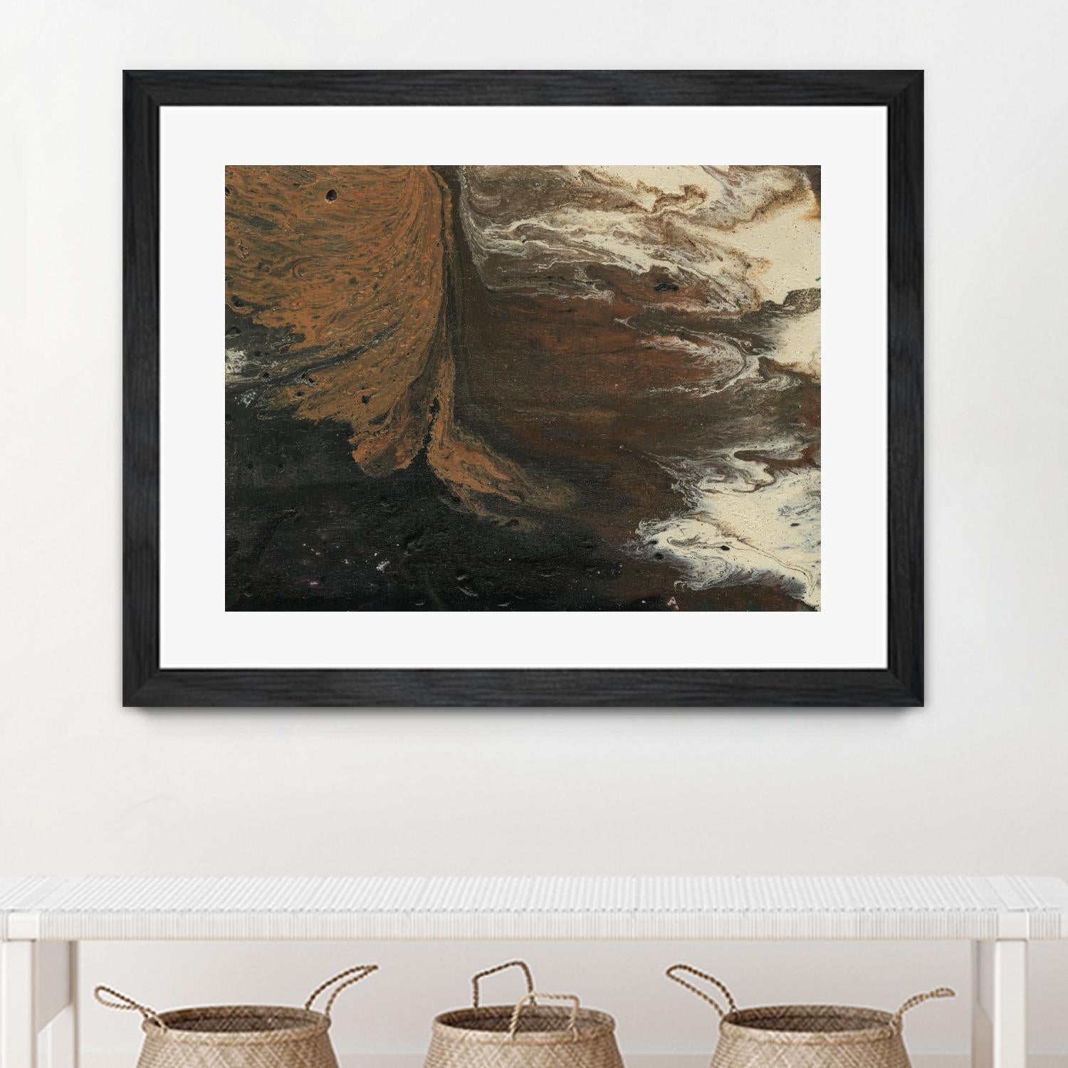 Dark Flow III by Regina Moore on GIANT ART - white abstract abstract