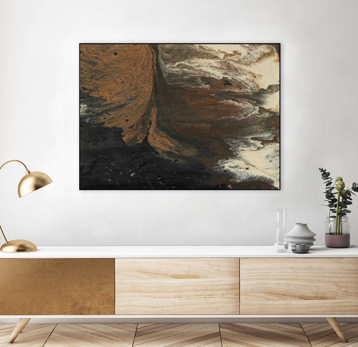 Dark Flow III by Regina Moore on GIANT ART - white abstract abstract